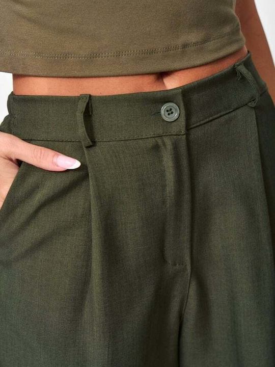 Women's Set with Khaki Bermudas
