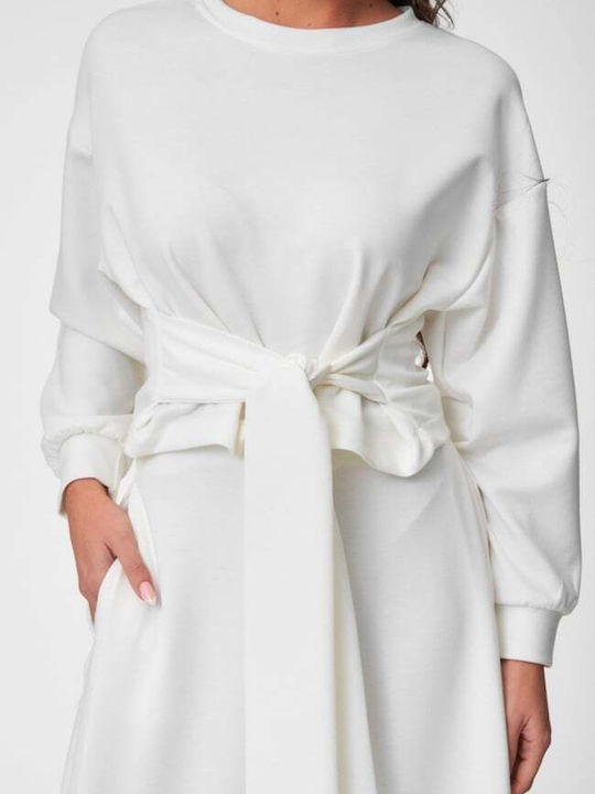 Women's White Set with Trousers