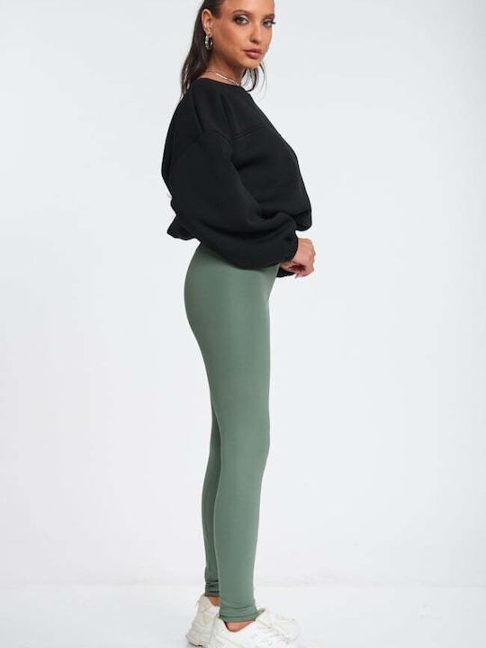 Damen Leggings Khaki
