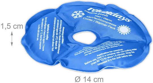 Relaxdays Compresă cu Gel pentru Terapie cu Gheață pentru Genunchi 14x14cm