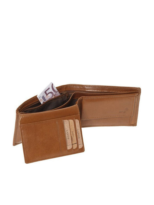 Herrenbrieftasche Mit RFID Cognac
