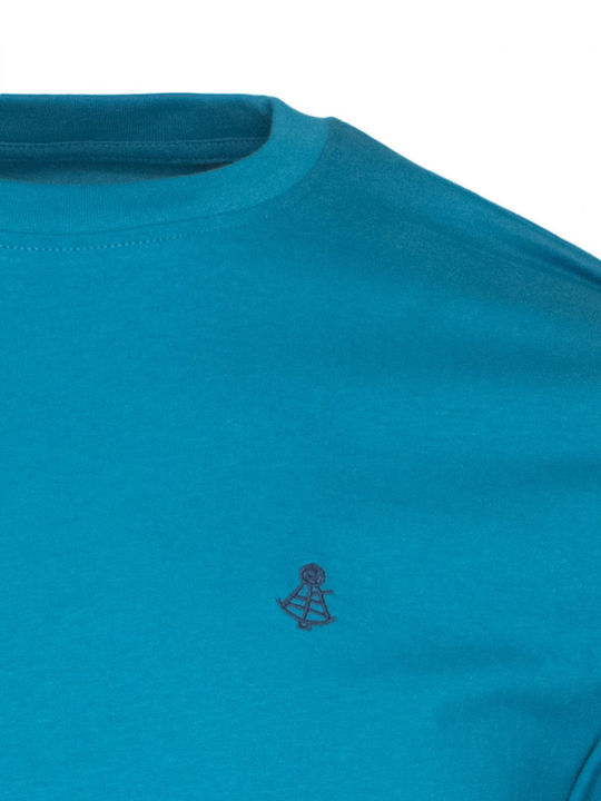 T-shirt Πετρολ