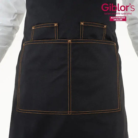 Giblor's Waiter Barista Bartender Waist Apron Khaki