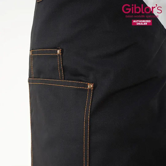 Giblor's Waiter Barista Bartender Waist Apron Khaki