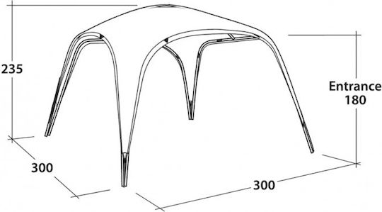 Outwell Shelter M Gri