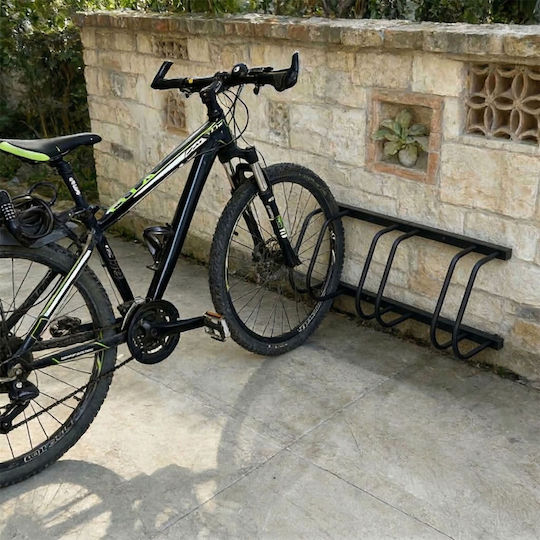 Relaxdays Bară De Parcare Pentru Biciclete Cu 6 Compartimente