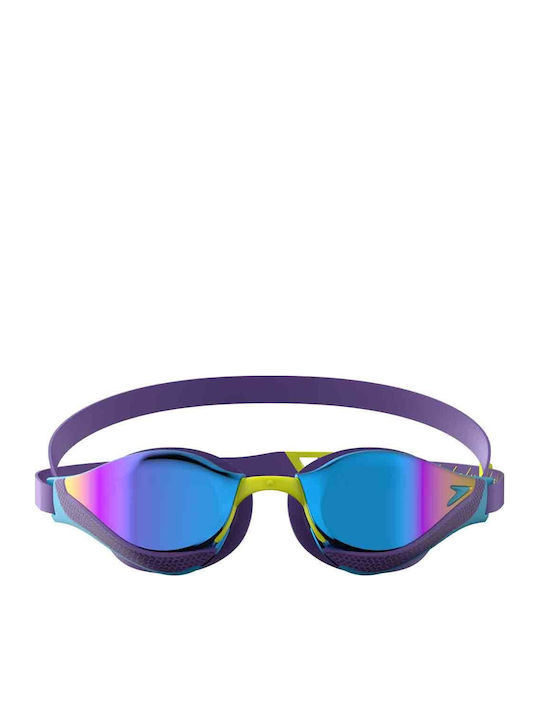 Speedo Fastskin Pure Focus Swimming Goggles Adults Blue