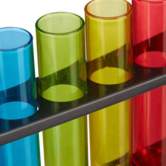 Relaxdays Glass Shooters 6 Pieces