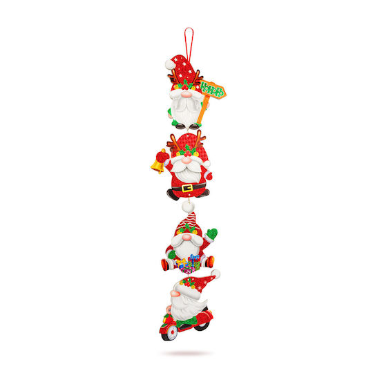 Dekorative Weihnachtsmann Rote 75x17cm