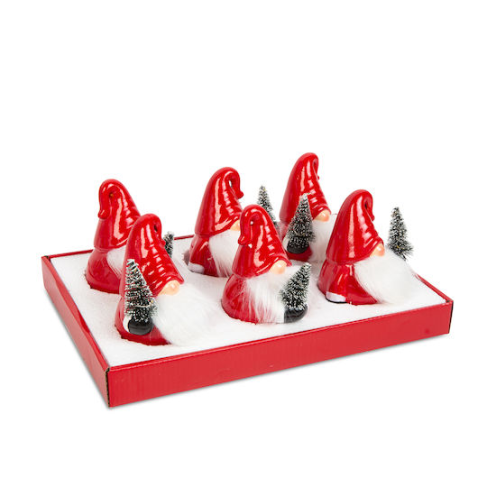 Beleuchteter Dekorations-Weihnachtsmann Batterie Grüner 13x9x7cm