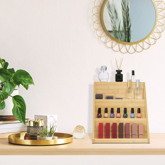 Relaxdays Gewürzorganisator aus Bamboo Beige