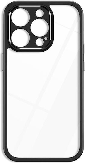 SSCase Back Cover Plastic / Silicone Transparent for iPhone 14 Pro