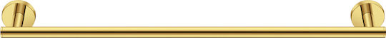 Sanco Gaea Bathroom Rail Wall-Mounted with Screws Gold