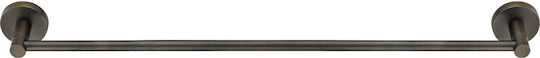 Sanco Bathroom Hook Rail Single Wall-Mounted with Screws 6x5.5cm Bronze