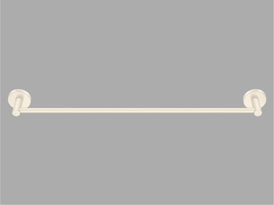 Sanco Bathroom Hook Rail Single Wall-Mounted with Screws 6x5.5cm Bronze