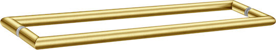 Sanco Bathroom Rail Double Wall-Mounted with Screws Copper