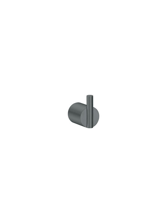 Sanco Elysian Single Bathroom Hook With Screws Bronze