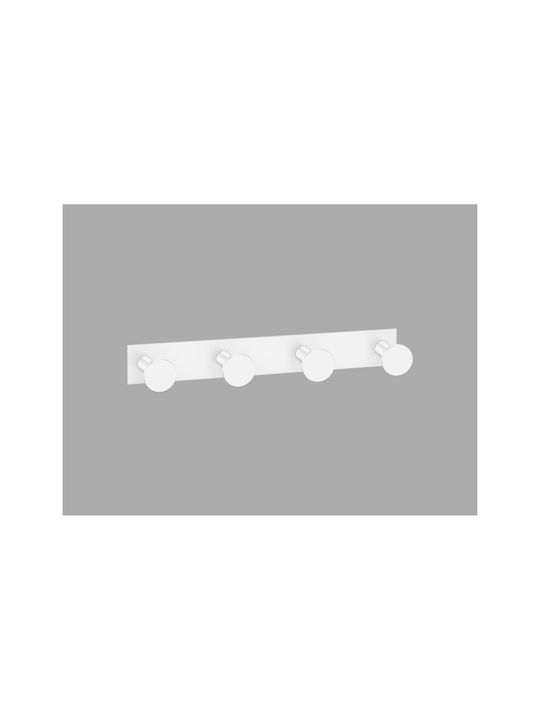 Sanco Bath Bathroom Hook 4 Prongs With Screws Bronze