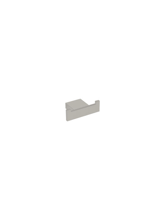 Sanco Monogram Double Bathroom Hook With Screws Bronze