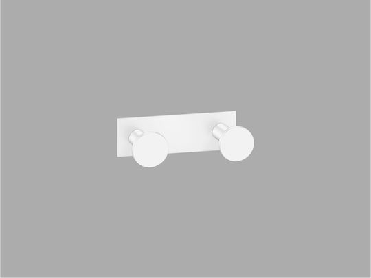 Sanco Bath 00682-M26 Double Bathroom Hook With Screws Copper