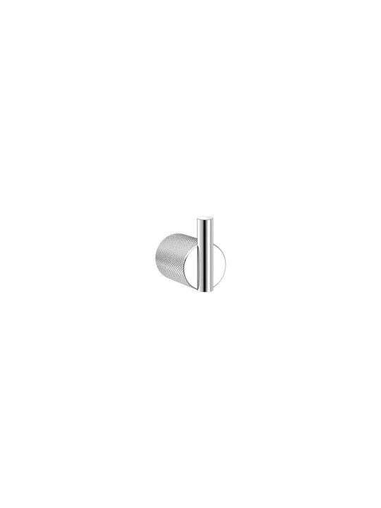 Sanco Lithos 121108-M101 Single Bathroom Hook Wall-Mounted With Screws White