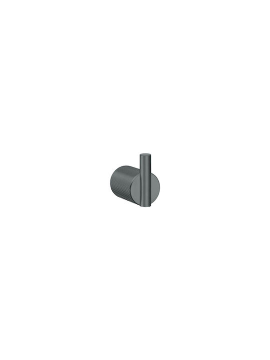 Sanco Lithos 121108-M101 Single Bathroom Hook Wall-Mounted With Screws White