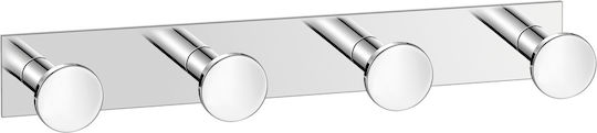 Sanco Bath 00684-M26 Bathroom Hook 4 Prongs With Screws Copper