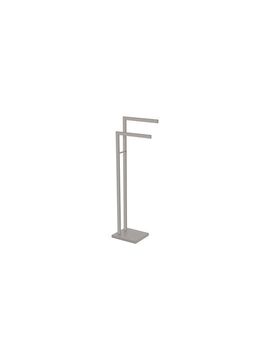 Sanco Towel 00507-M118 118x92cm Grey Bathroom Hooks & Hangers