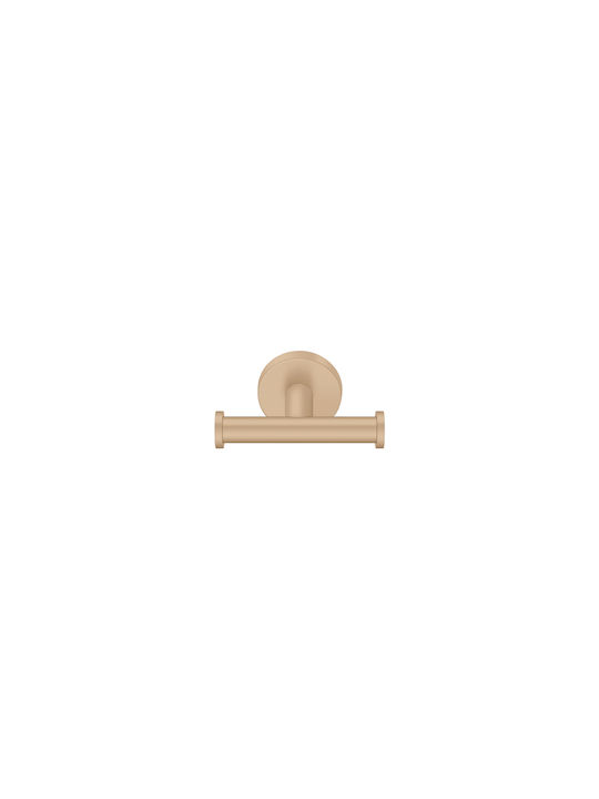 Sanco Gaea Double Bathroom Hook With Screws Red