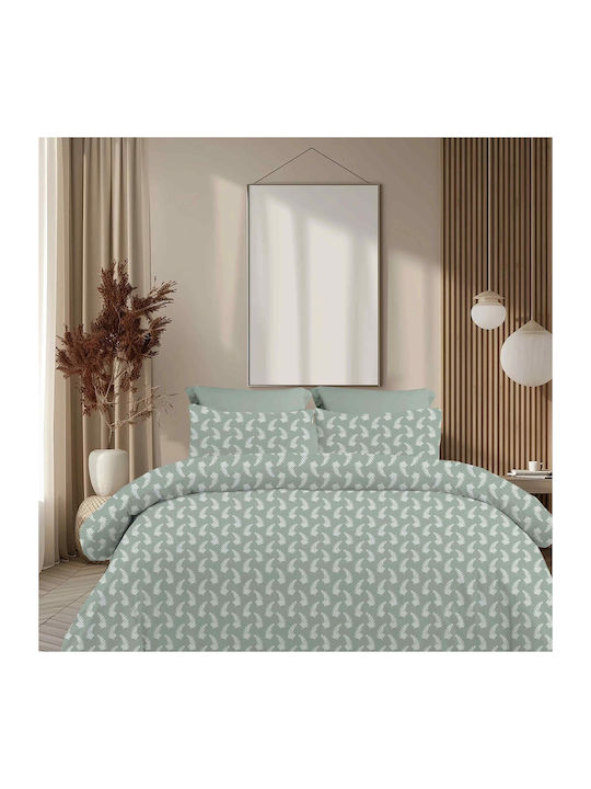 Astron Italy Vivian Σετ Σεντόνια King Size με Λάστιχο 245x260εκ. Grey (4τμχ)