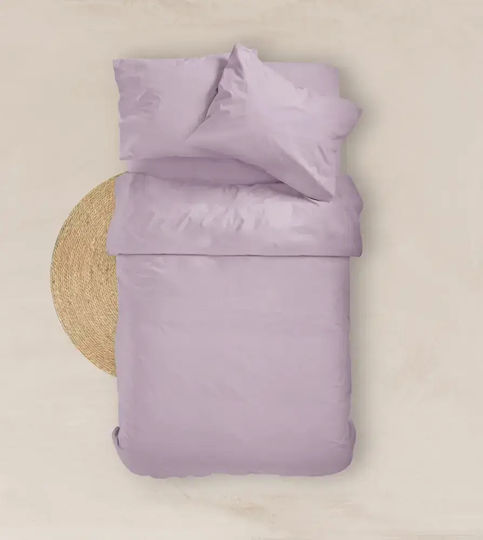 Borea Solid Single Bed Sheet with Rubber Hugger 100x200+25cm Veraman