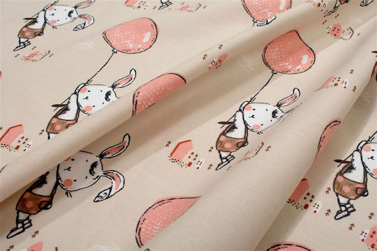 Dimcol Set Cu Cauciuc Floating Bunny 714 Bej 70x140cm Dimcol Set Cu Cauciuc Floating Bunny 714 Bej 70x140cm
