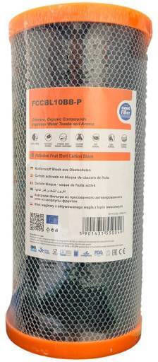 Aqua Filter Big Blue Wasserfiltrationssystem Dreifach Zentrale Versorgung Rohrquerschnitt 1'' mit Ersatzfilter BBF319