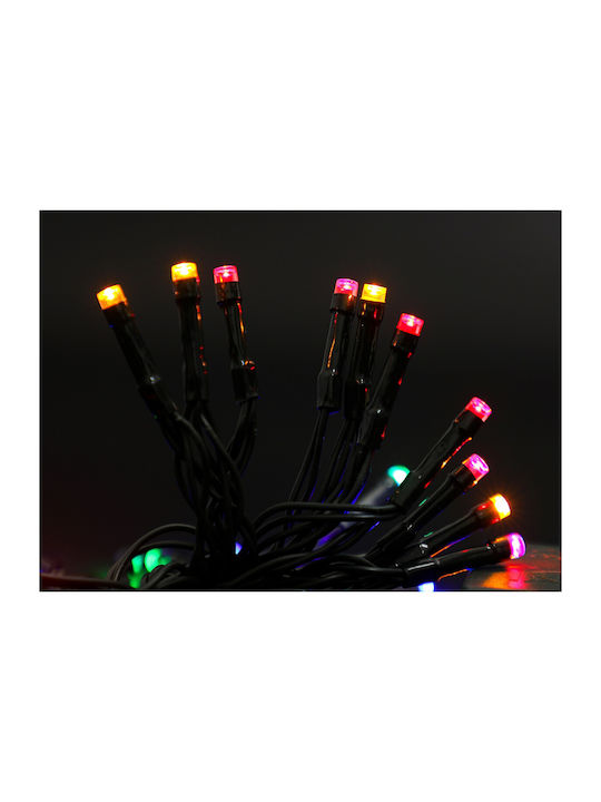30 LED Weihnachtsbeleuchtung 3m Grüne Batteriebetriebene Reihe 2Stück