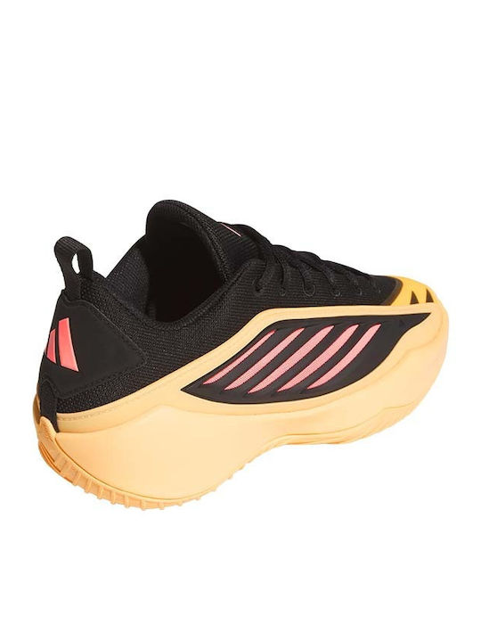 Believe That 1 Low Basketball Shoes Core Black / Acid Orange