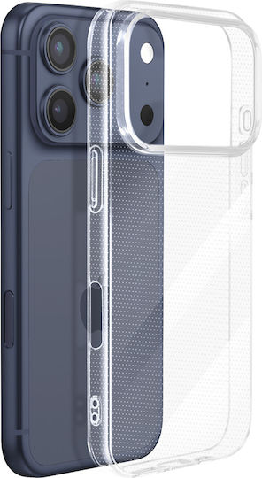 Mayaxess Handyhülle iPhone 17 Pro Stoßfest Weiche Silikon Verstärkte Kanten Transparente