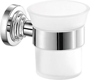 Sanco Vintage 120501-M25 Wall Mounted Glass Gold Cup Holder