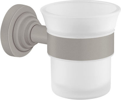 Sanco Vintage 120501-M25 Wall Mounted Glass Gold Cup Holder
