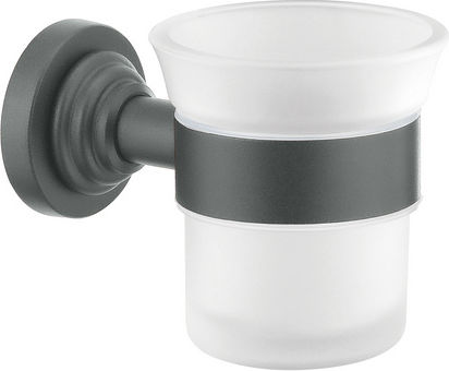 Sanco Vintage 120501-M25 Wall Mounted Glass Gold Cup Holder