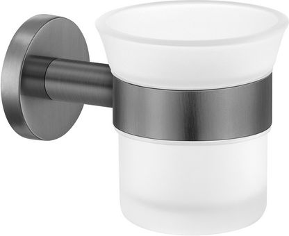 Sanco Gaea 121201-A75 Wandmontierte Glas-Getränkehalter Braun