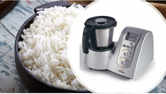 Sirman Mini Cooker Blender Comercial 0.6kW Termomixer Argintiu cu Memorie Internă Recipient 2lt 36x30x29cm