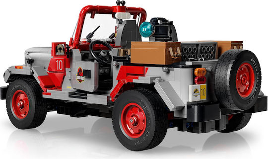 LEGO Jurassic World Jurassic Park Jeep Wrangler За 18+ Години 1924 Бройки