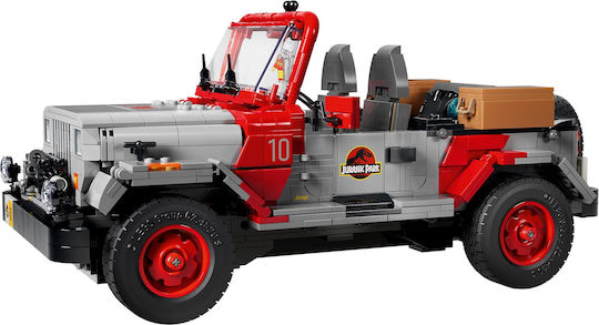 LEGO Jurassic World Jurassic Park Jeep Wrangler За 18+ Години 1924 Бройки