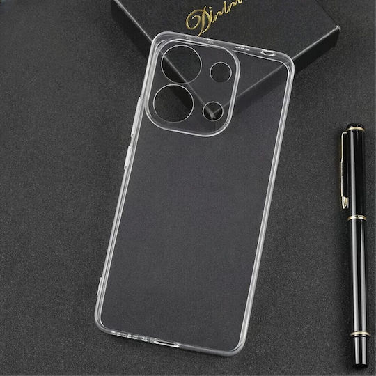 Handyhülle Flippy Kompatibel Xiaomi Redmi Note 13 Pro 4G TPU Hülle Kameraschutz 1,5 Mm Transparent