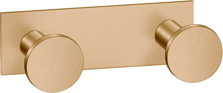 Sanco Bath 00682-A03 Double Bathroom Hook With Screws Silver