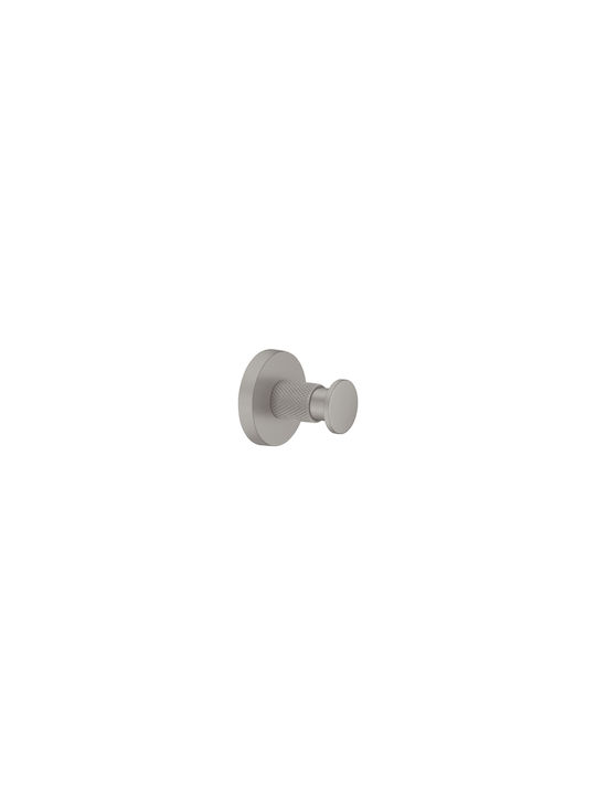 Sanco Dorian 190650-A03 Кука за Банята Едно С Винтове 5.5x5см Сребрист
