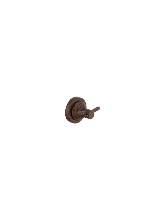 Sanco Vintage Double Bathroom Hook With Screws Bronze