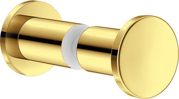 Sanco Glass Double Bathroom Hook With Screws Bronze