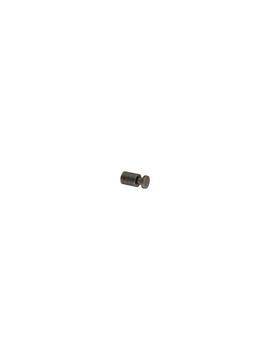 Sanco Ergon 00690-M101 Badezimmerhaken Einzel mit Schrauben Weiß