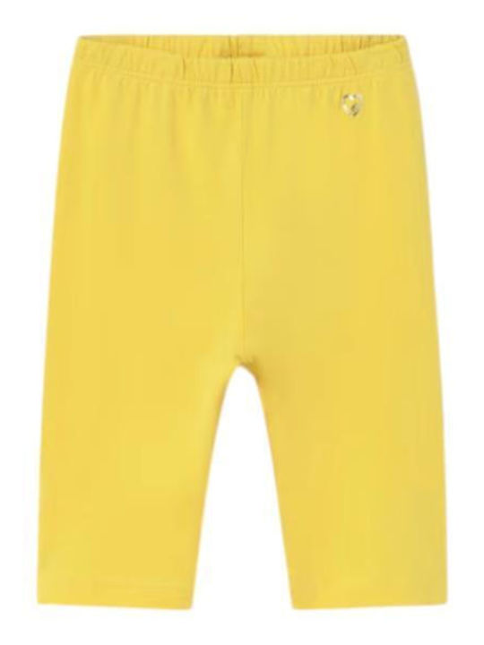 Kids Legging Short Yellow